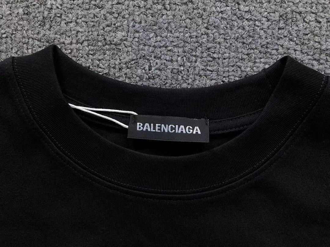 Balenciaga 98 B⭐L⭐⭐⭐IA⭐A T-SHIRT 2162301125 (Im 170Cm 60Kg I Wear Size S In The Phot) - Image 18