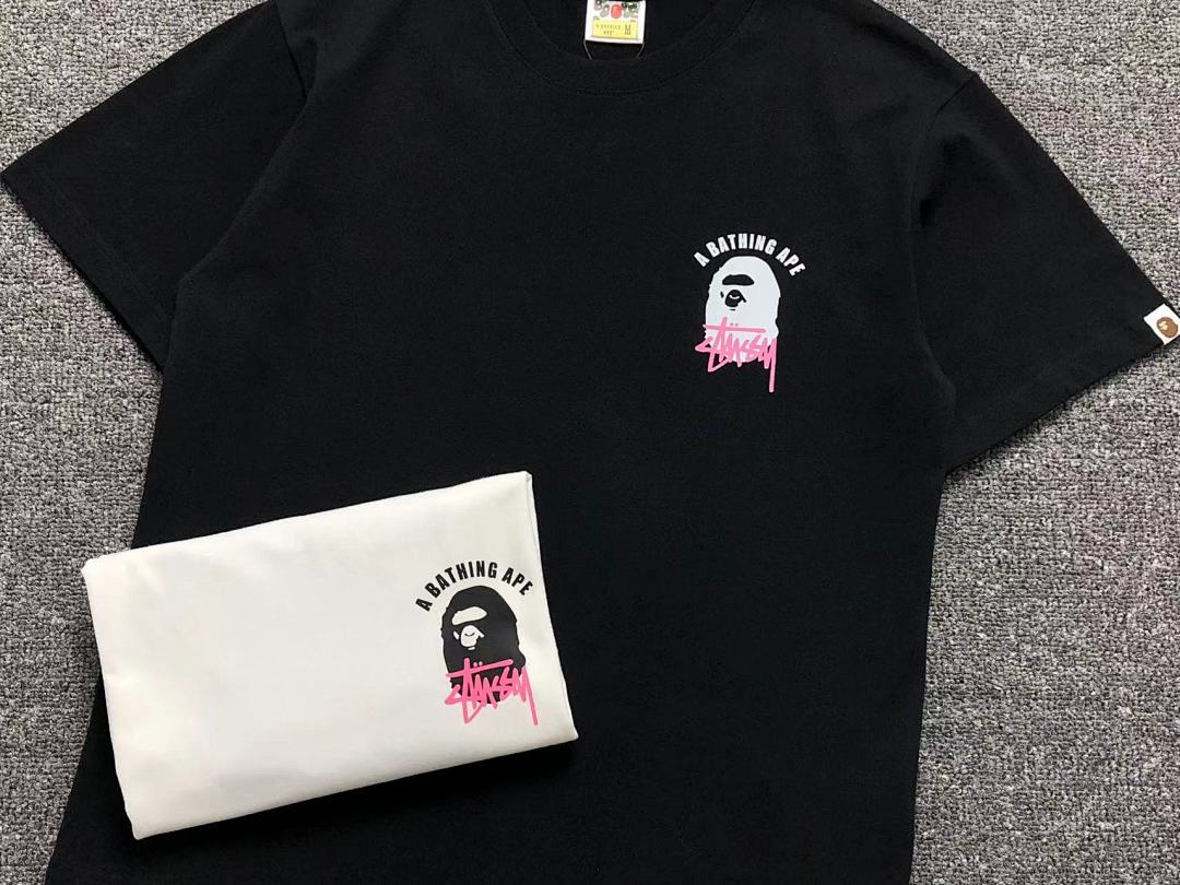 Bape 95 BAPE STUSSY T-SHIRT - Image 15