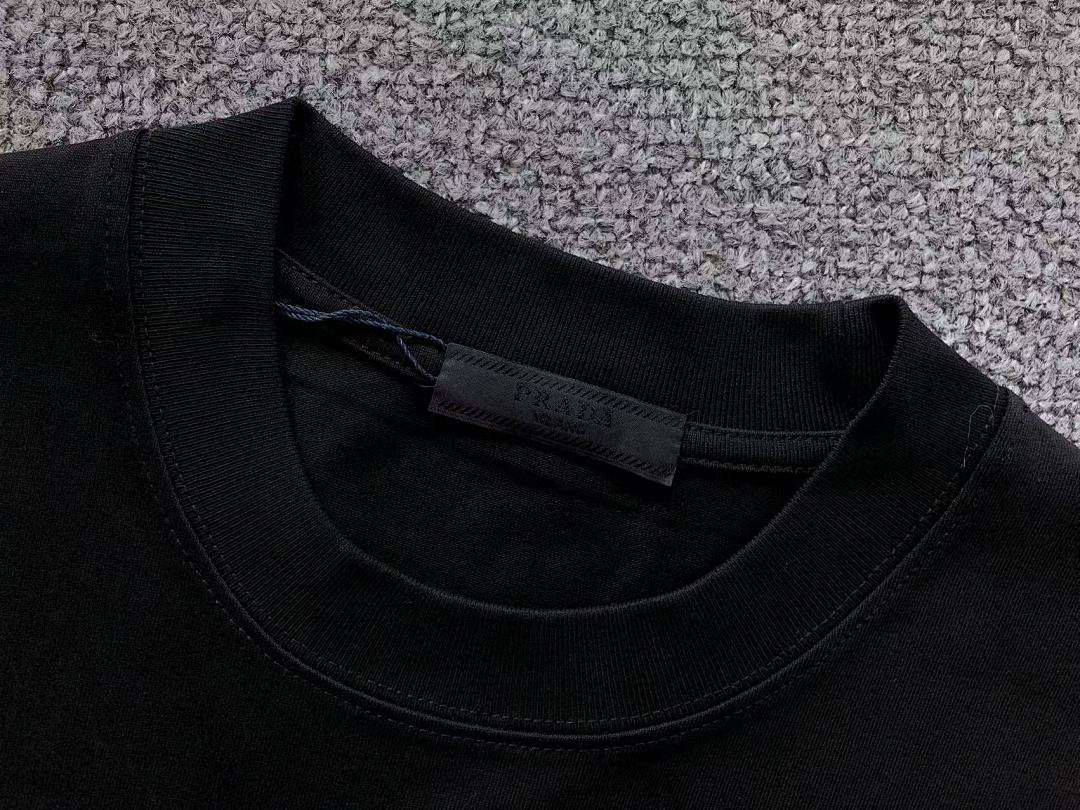 Prada 95 P⭐A⭐A T-SHIRT 505175081 (Im 170Cm 60Kg I Wear Size M In The Phot) - Image 15
