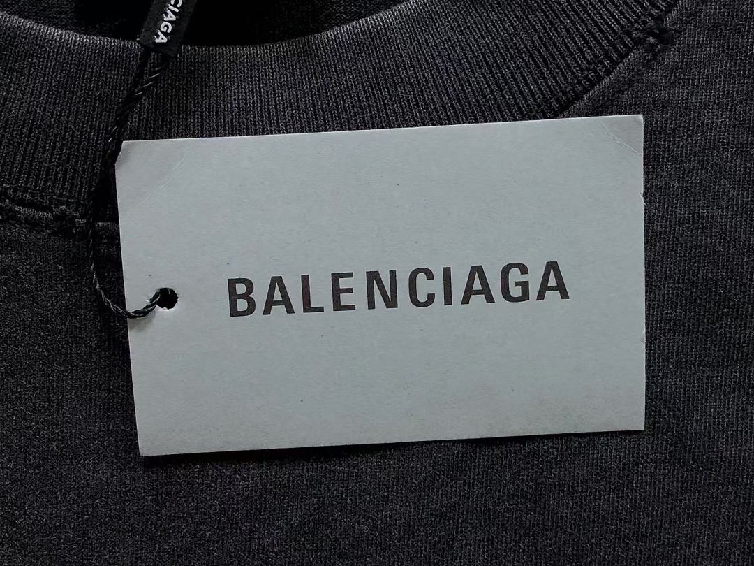 Balenciaga 128 B⭐L⭐⭐⭐IA⭐A T-SHIRT 3205070521 (Im 170Cm 60Kg I Wear Size L In The Phot) - Image 23