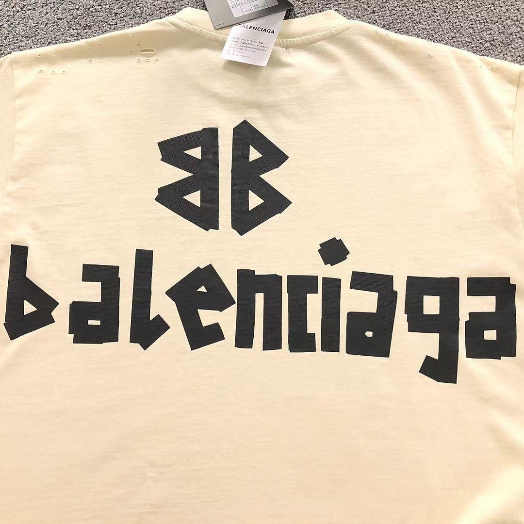 Balenciaga 135 B⭐L⭐⭐⭐IA⭐A T-SHIRT 42042601163 (Im 170Cm 60Kg I Wear Size XS In The Phot) - Image 14