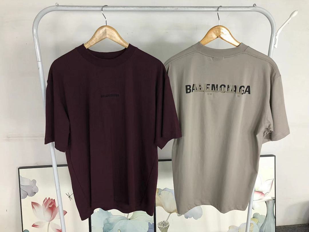 Balenciaga 128 B⭐L⭐⭐⭐IA⭐A T-SHIRT 3108082021 (Im 170Cm 60Kg I Wear Size 2 In The Phot) - Image 29