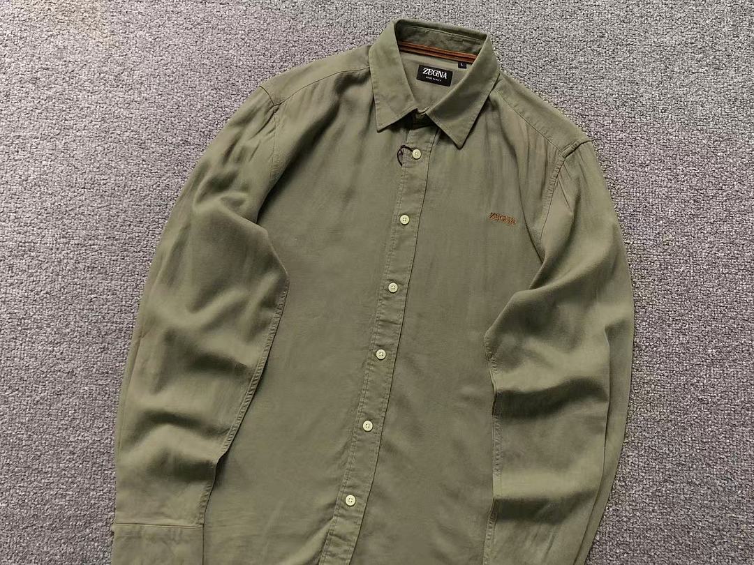 Zegna 228 ERMENEGILDO ZEGNA SHIRT 2208061904 (Im 170Cm 60Kg I Wear Size L In The Phot) - Image 14