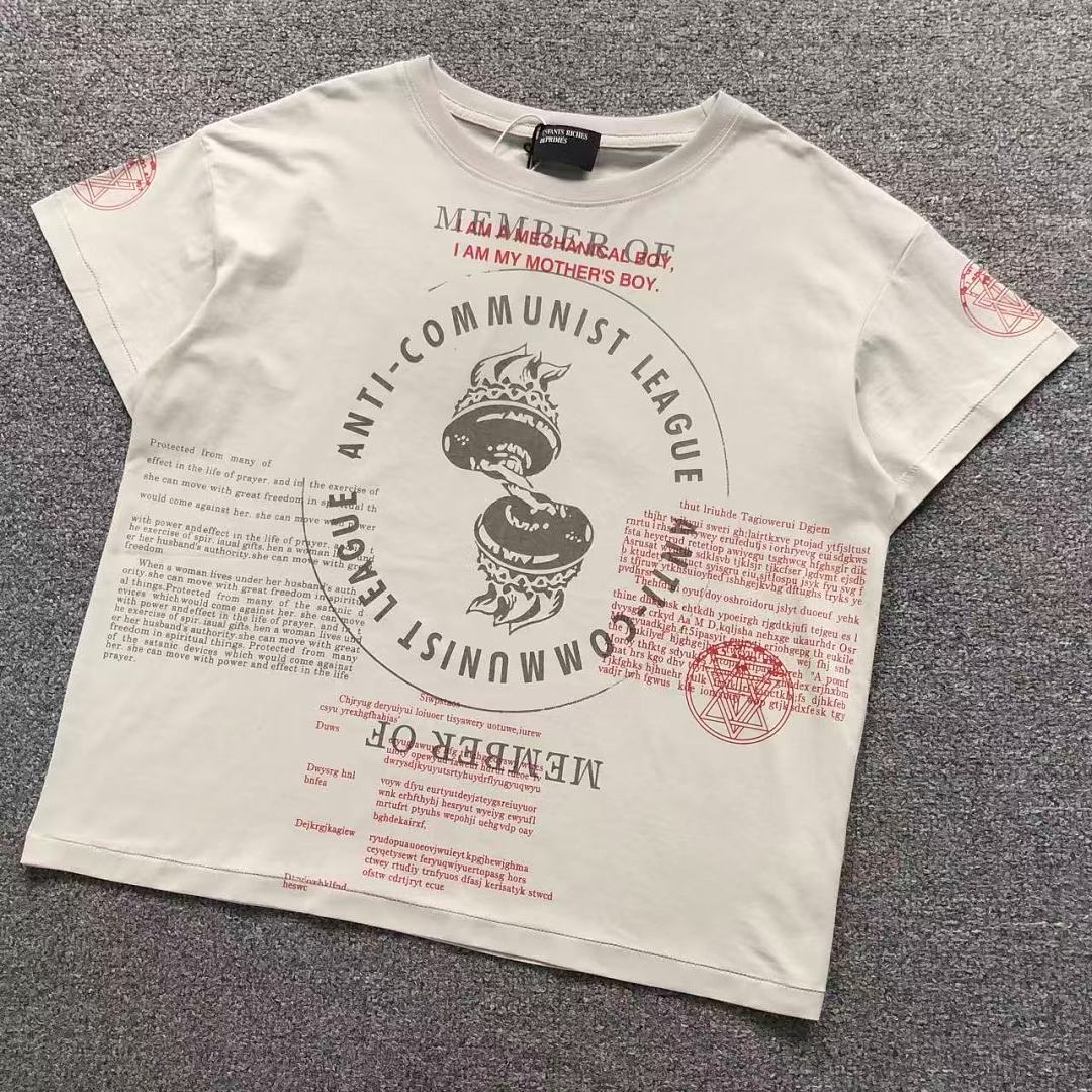 Chanel 125 ENFANTS RICHES DEPRIMES T-SHIRT 3205300817 (Im 170Cm 60Kg I Wear Size S In The Phot)