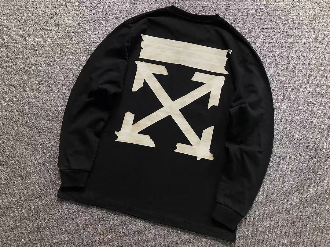 Off-White 129 OFF-WHITE LONG SLEEVED 3207302221 (Im 170Cm 60Kg I Wear Size M In The Phot) - Image 14