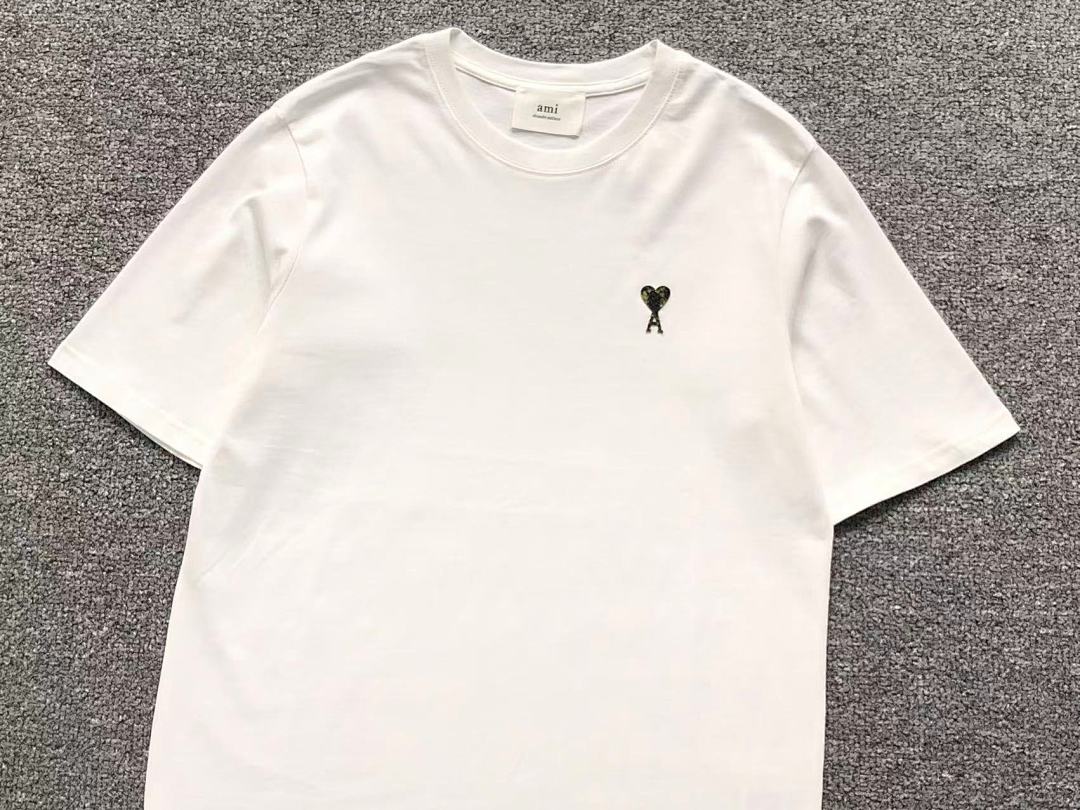 AMI 108 AMI T-SHIRT 21111815125 (Im 170Cm 60Kg I Wear Size S In The Phot) - Image 8