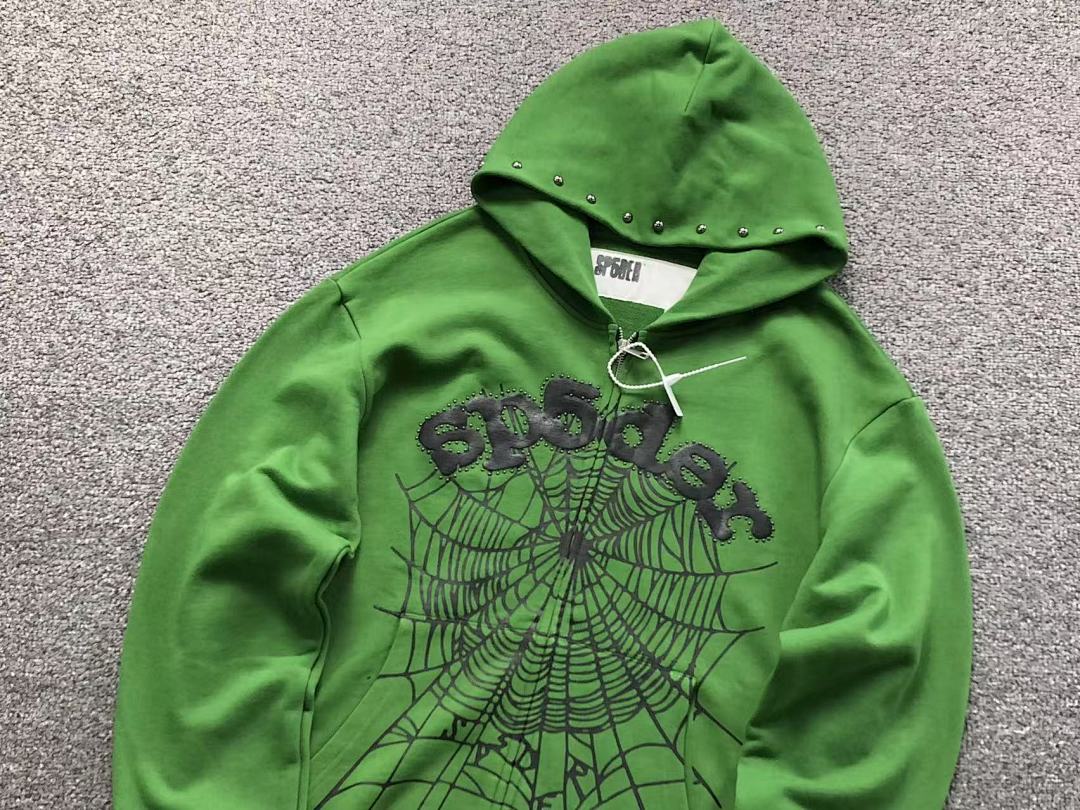 Sp5der 258 SP5DER HOODIE 3112200572 (Im 170Cm 55Kg I Wear Size M In The Phot) - Image 7