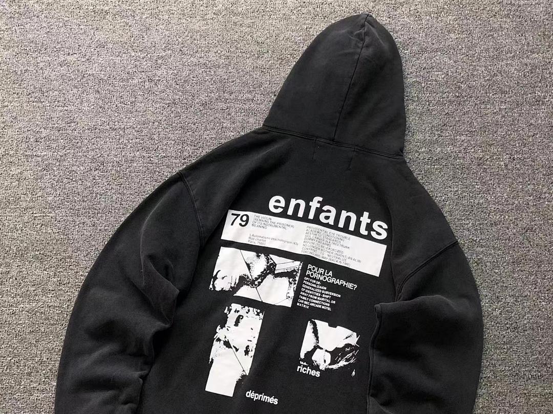 Chanel 165 ENFANTS RICHES DEPRIMES HOODIE 5211259162 (Im 170Cm 60Kg I Wear Size M In The Phot) - Image 7