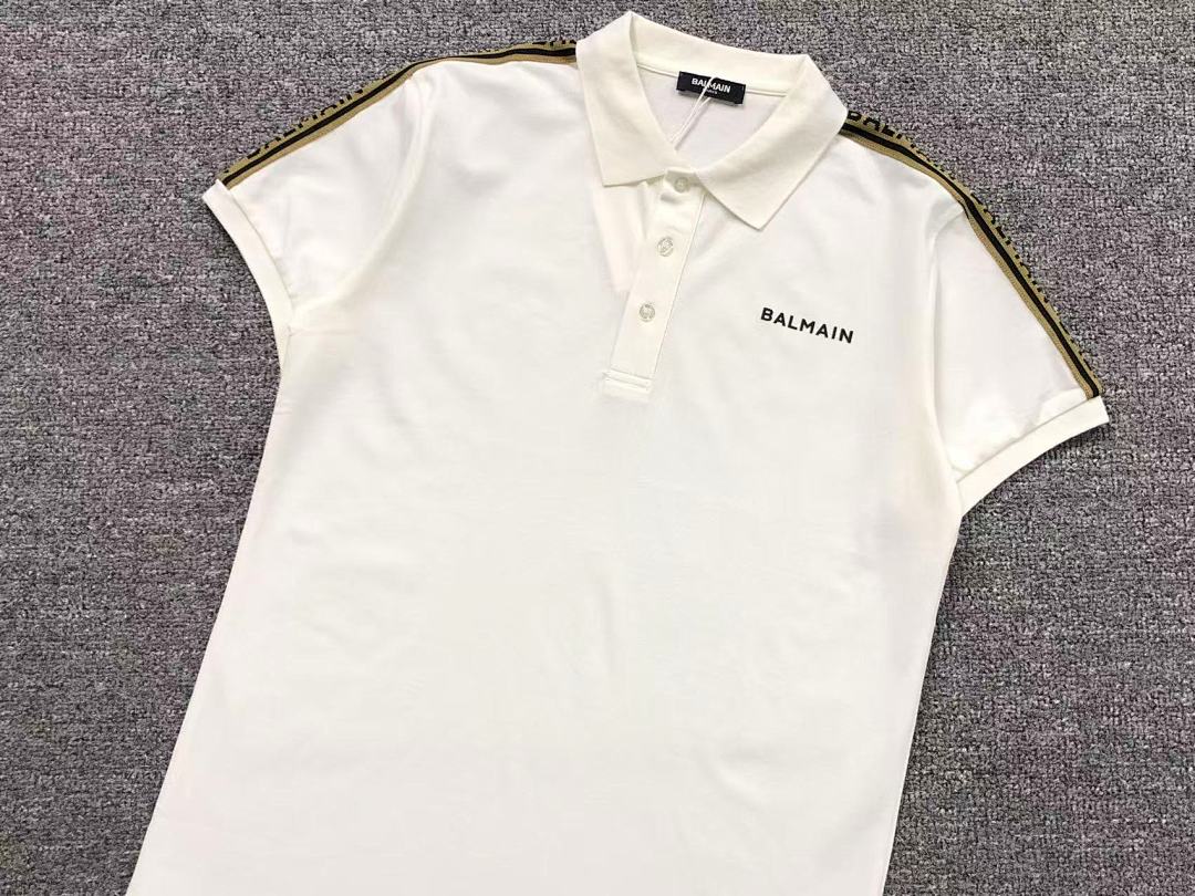 Unbranded 175 BALMAIN POLO 2201153101 (Im 170Cm 60Kg I Wear Size L In The Phot) - Image 9