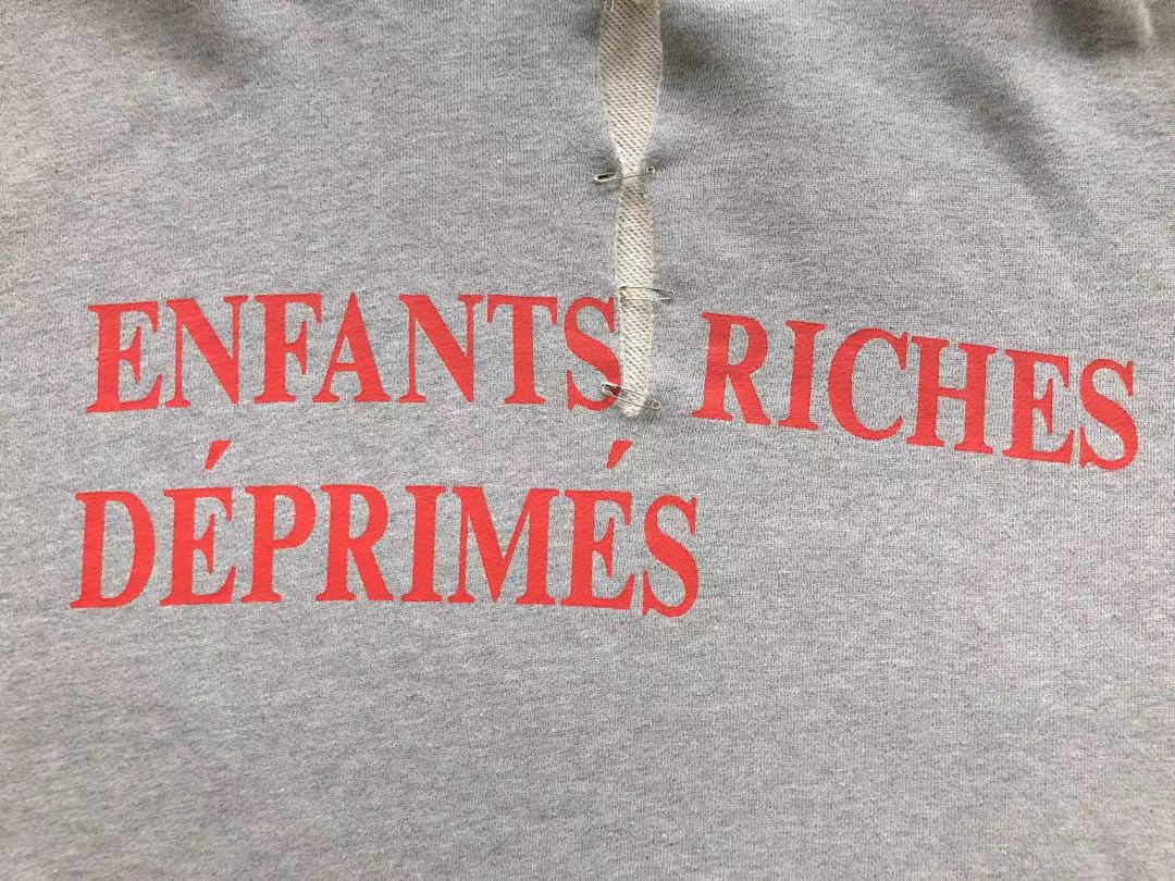 Chanel 135 ENFANTS RICHES DEPRIMES HOODIE 580707117 (Im 170Cm 60Kg I Wear Size S In The Phot) - Image 8