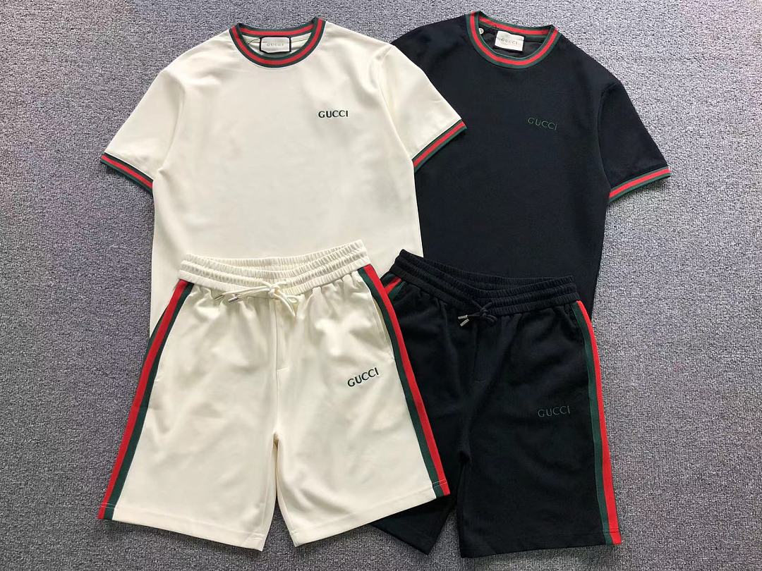 Gucci 218 G⭐C⭐I T-SHIRT SHORTS 5241639147 (Im 170Cm 60Kg I Wear Size L In The Phot) - Image 6