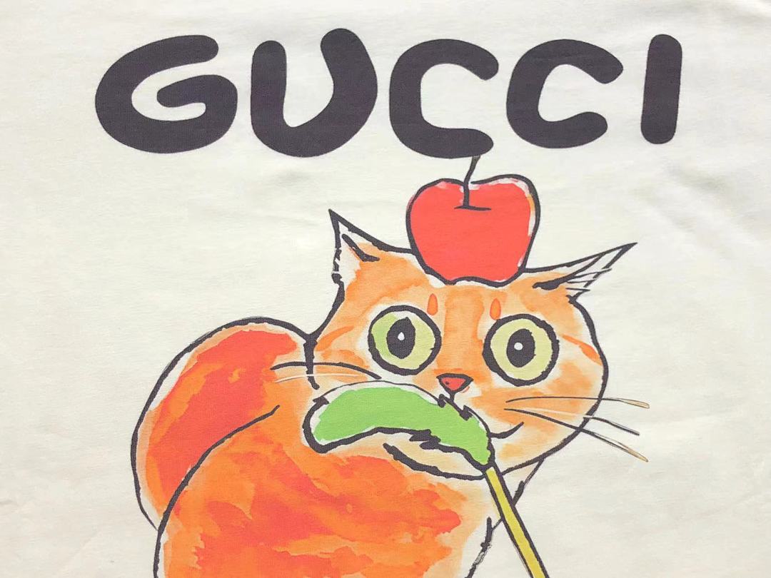 Gucci 85 G⭐C⭐I T-SHIRT 5231957101 (Im 170Cm 60Kg I Wear Size S In The Phot) - Image 9
