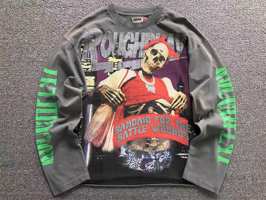 Unbranded 135 R⭐⭐G⭐P⭐⭐Y LONG SLEEVED 3203143917 (Im 170Cm 60Kg I Wear Size S In The Phot) - Image 5