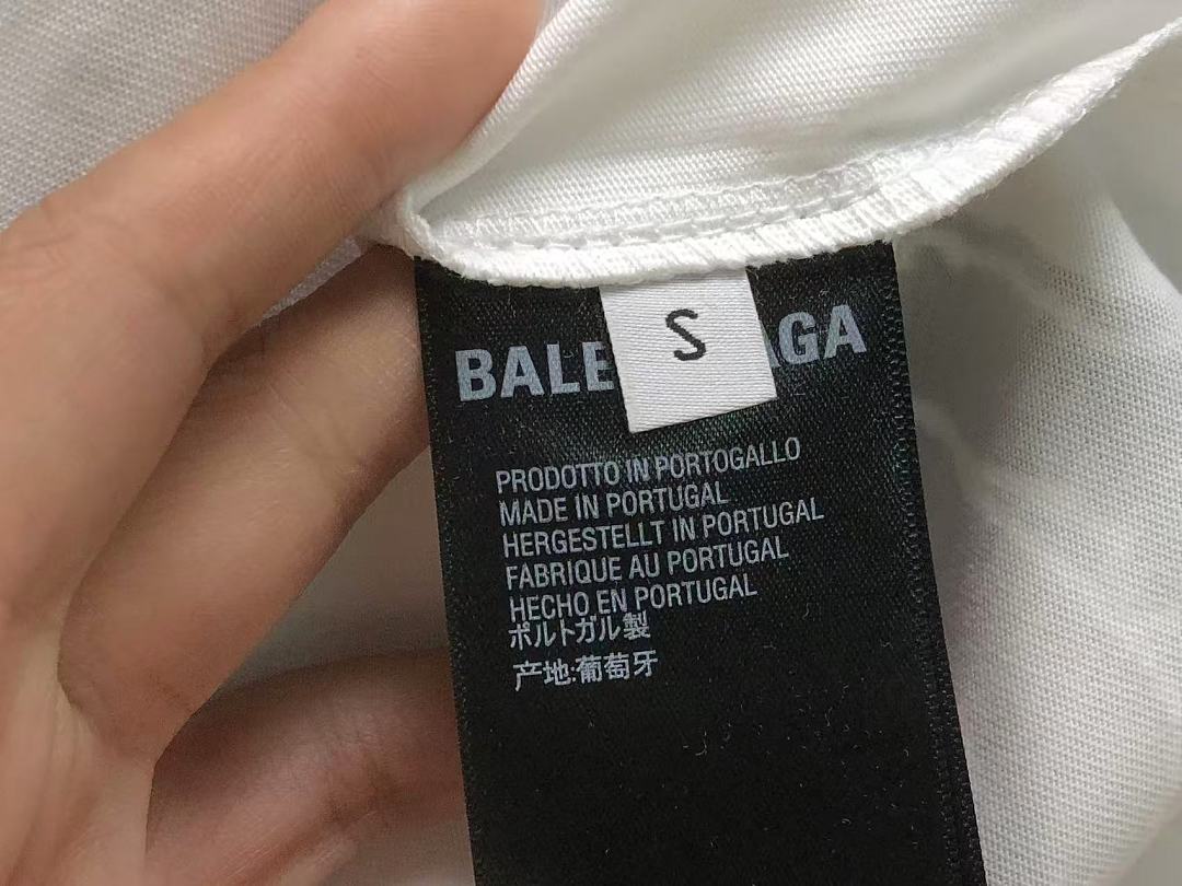 Balenciaga 129 B⭐L⭐⭐⭐IA⭐A T-SHIRT 3206171921 (Im 170Cm 60Kg I Wear Size S In The Phot) - Image 20