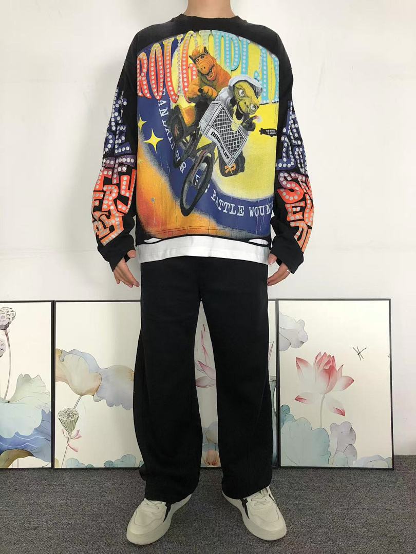 Unbranded 138 R⭐⭐G⭐P⭐⭐Y LONG SLEEVED 3112100117 (Im 170Cm 60Kg I Wear Size S In The Phot) - Image 3