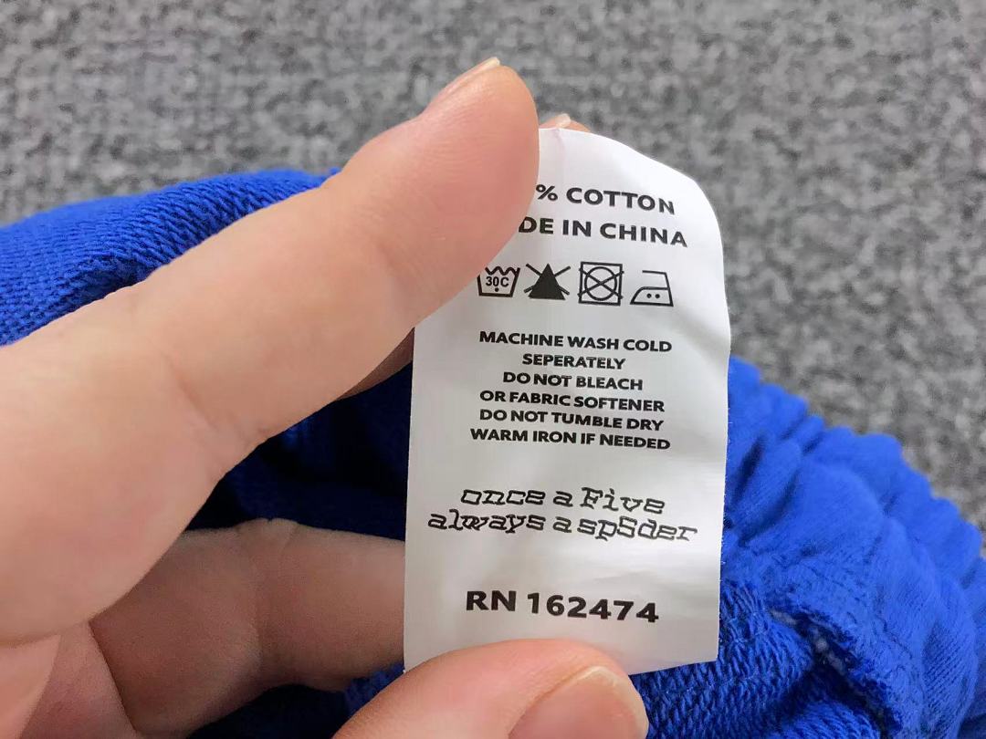Sp5der TROUSERS 125 SP5DER HOODIE - Image 37