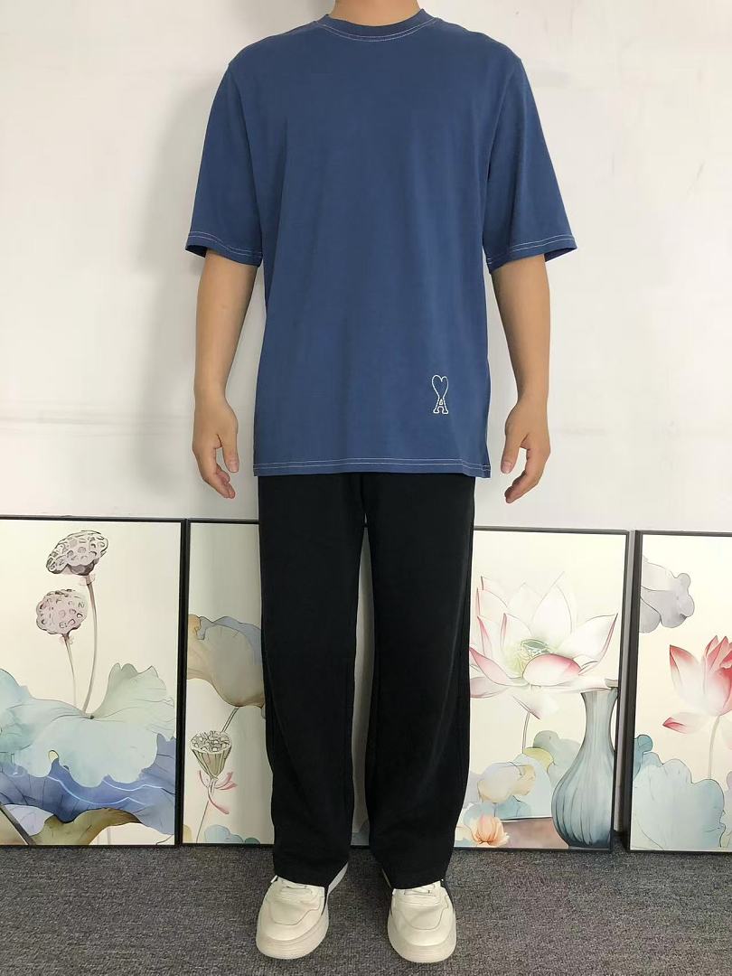 AMI 108 AMI T-SHIRT 22042019125 (Im 170Cm 60Kg I Wear Size M In The Phot) - Image 3