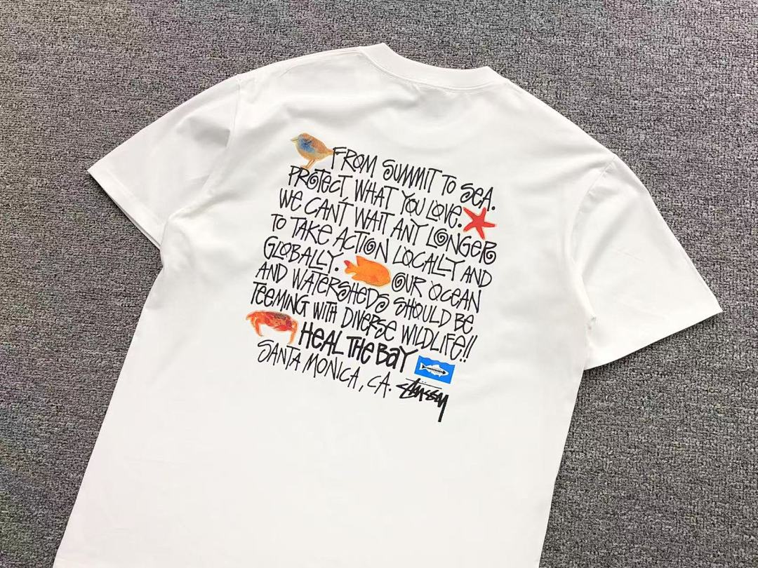 Stussy 85 STUSSY T-SHIRT 3104110631 (Im 170Cm 60Kg I Wear Size L In The Phot) - Image 8