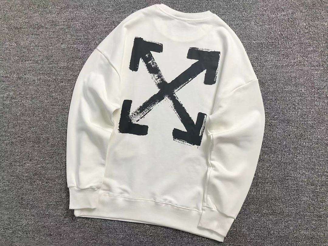 Off-White 136 OFF-WHITE (WHITE HOODIE) - Image 8