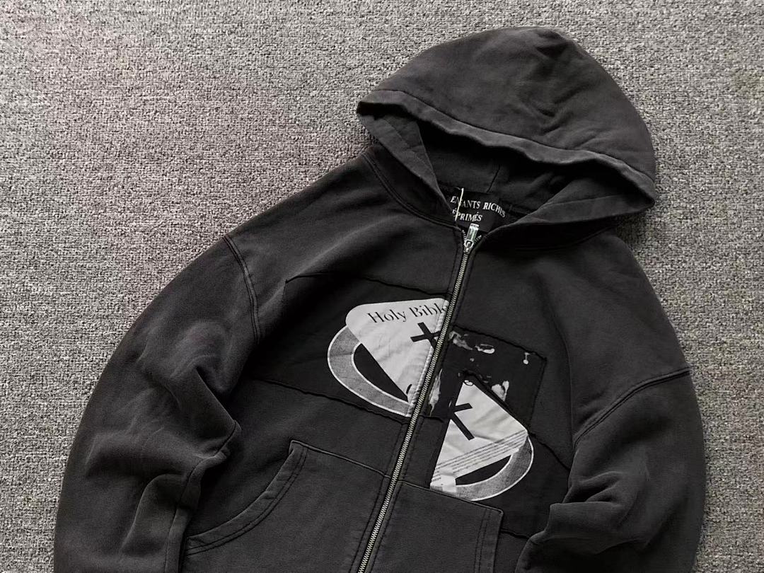 Chanel 178 ENFANTS RICHES DEPRIMES HOODIE 521704162 (Im 170Cm 60Kg I Wear Size S In The Phot) - Image 7