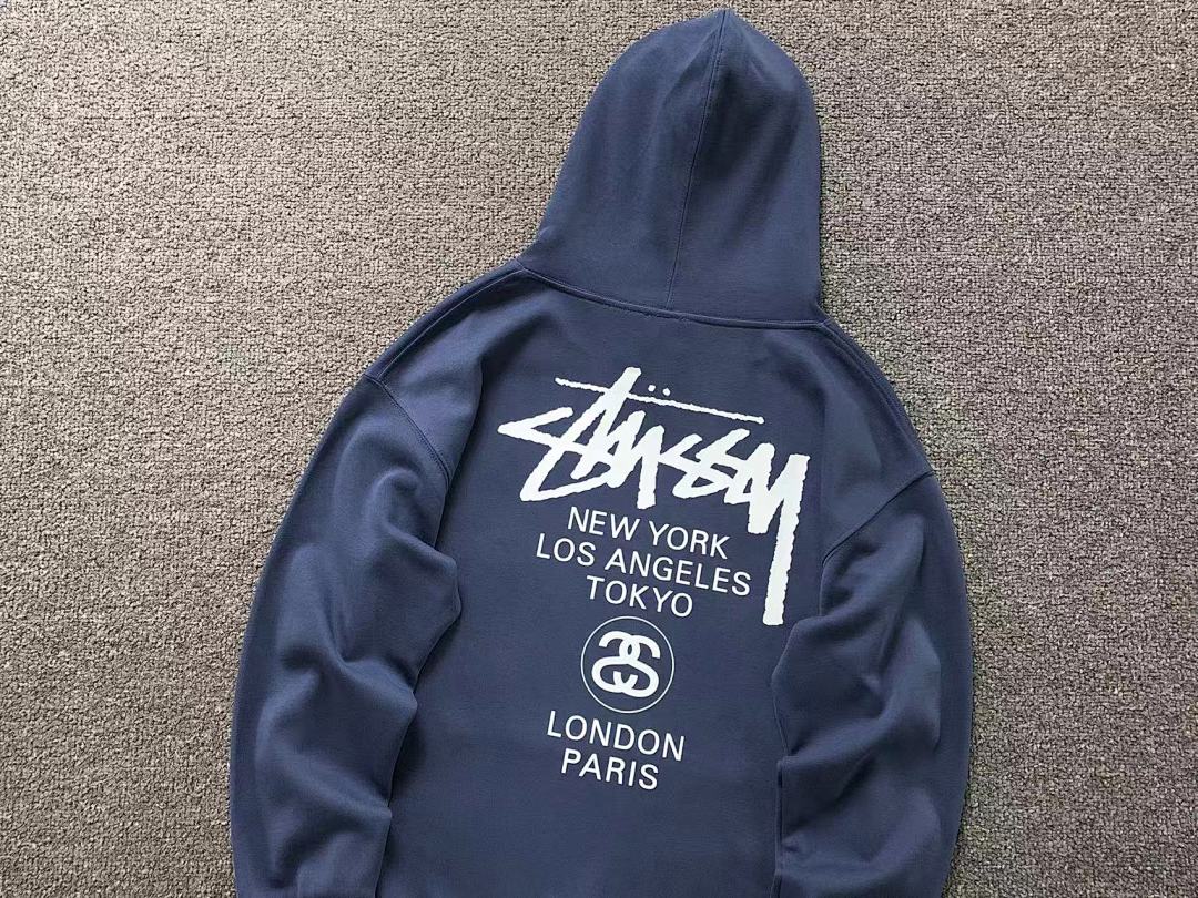 Stussy 215 STUSSY HOODIE 412200501 (Im 170Cm 60Kg I Wear Size L In The Phot) - Image 14