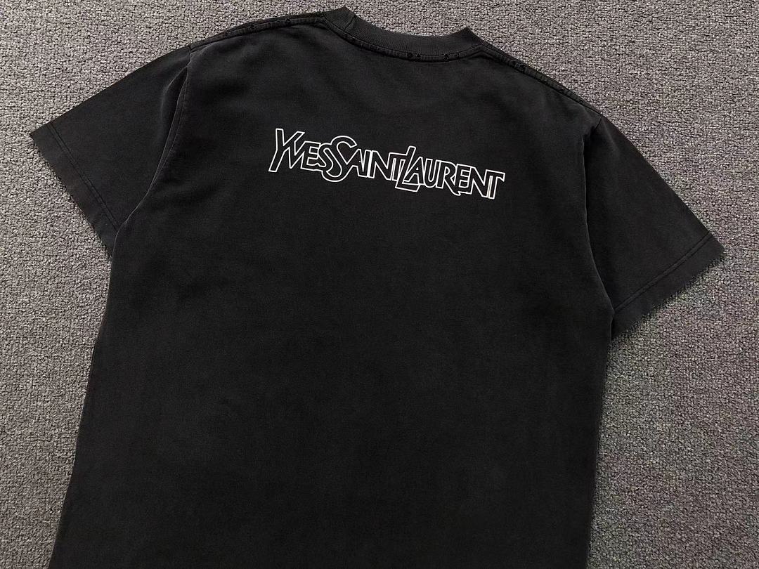 Saint Laurent 128 SA⭐⭐T ⭐⭐U⭐⭐NT T-SHIRT 42042912133 (Im 170Cm 60Kg I Wear Size 2XL In The Phot) - Image 15