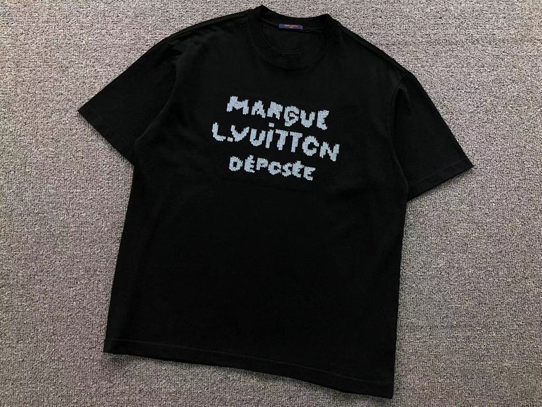 Louis Vuitton 125 L⭐ T-SHIRT 3112031021 (Im 170Cm 60Kg I Wear Size L In The Phot) - Image 10