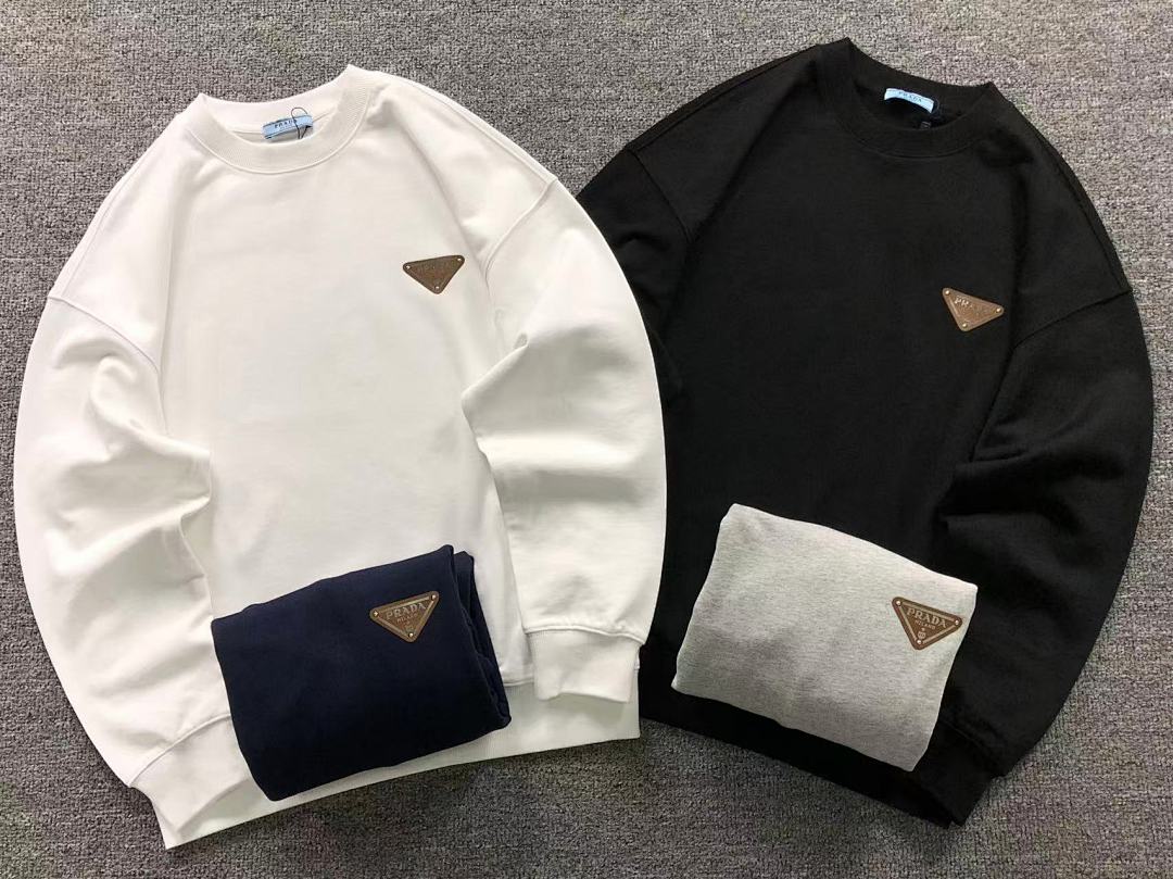 Prada 165 P⭐A⭐A HOODIE 5111414147 (Im 170Cm 55Kg I Wear Size M In The Phot) - Image 5