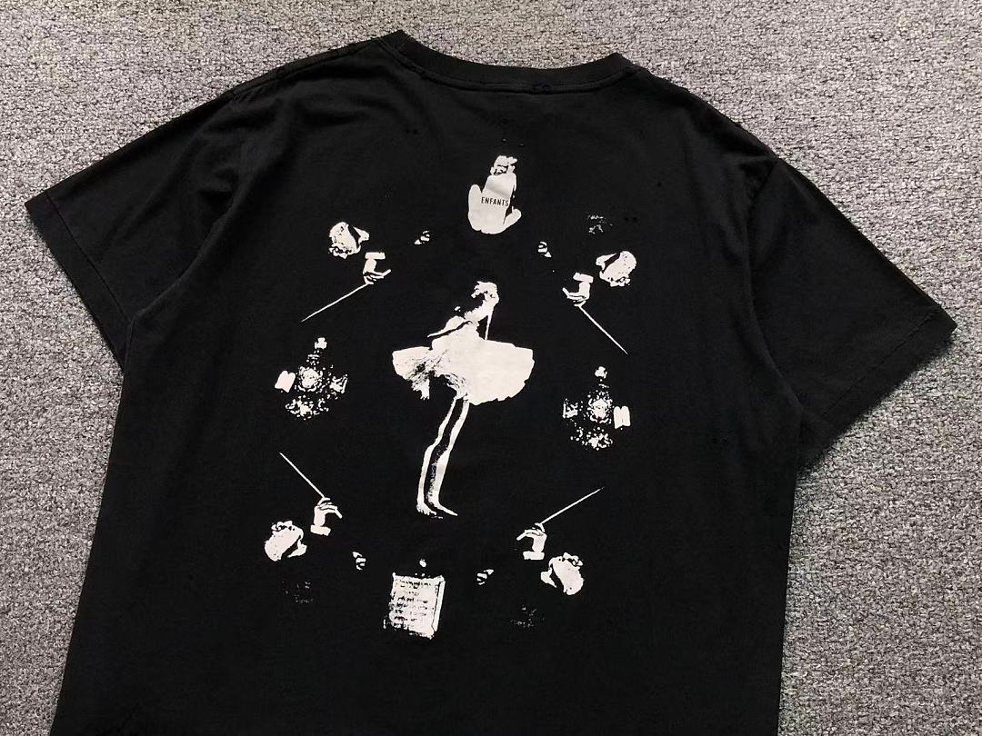 Chanel 115 ENFANTS RICHES DEPRIMES T-SHIRT 3205300617 (Im 170Cm 60Kg I Wear Size S In The Phot) - Image 12