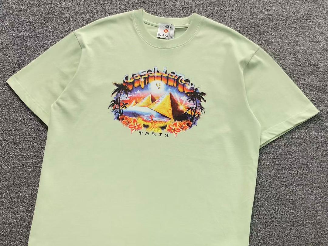 Casablanca 105 CASABLANCA T-SHIRT 52071805127 (Im 170Cm 60Kg I Wear Size L In The Phot) - Image 11