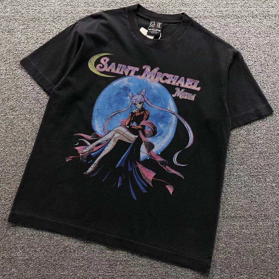Chanel 98 SAINT MICHAEL T-SHIRT 42080503155 (Im 170Cm 60Kg I Wear Size S In The Phot) - Image 6