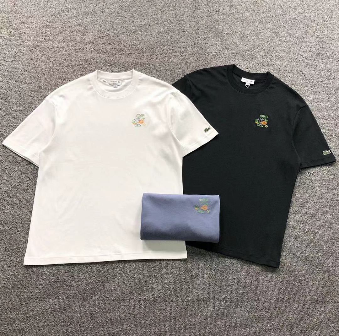 Unbranded 128 LACOSTE T-SHIRT 504260101 (Im 170Cm 60Kg I Wear Size L In The Phot)