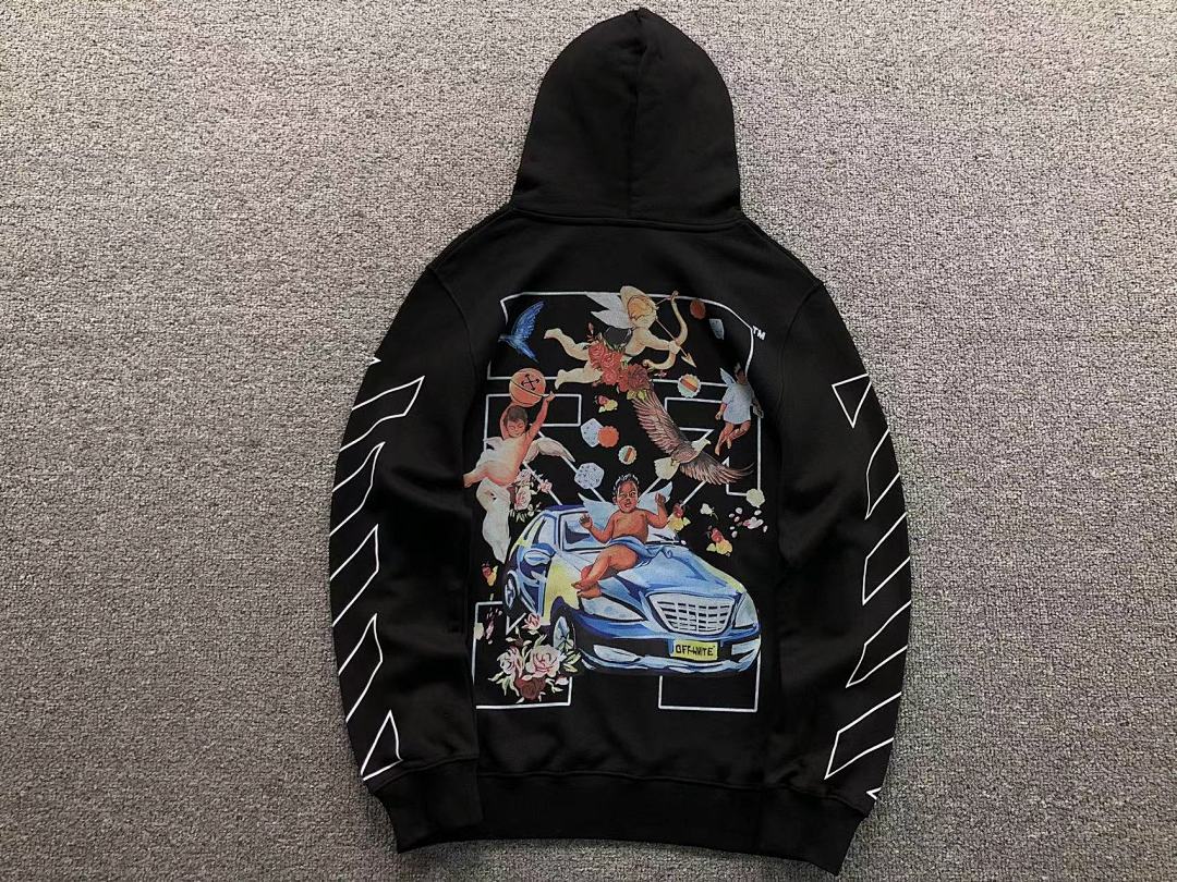 Off-White 175 OFF-WHITE HOODIE 59012919 (Im 170Cm 60Kg I Wear Size S In The Phot) - Image 8