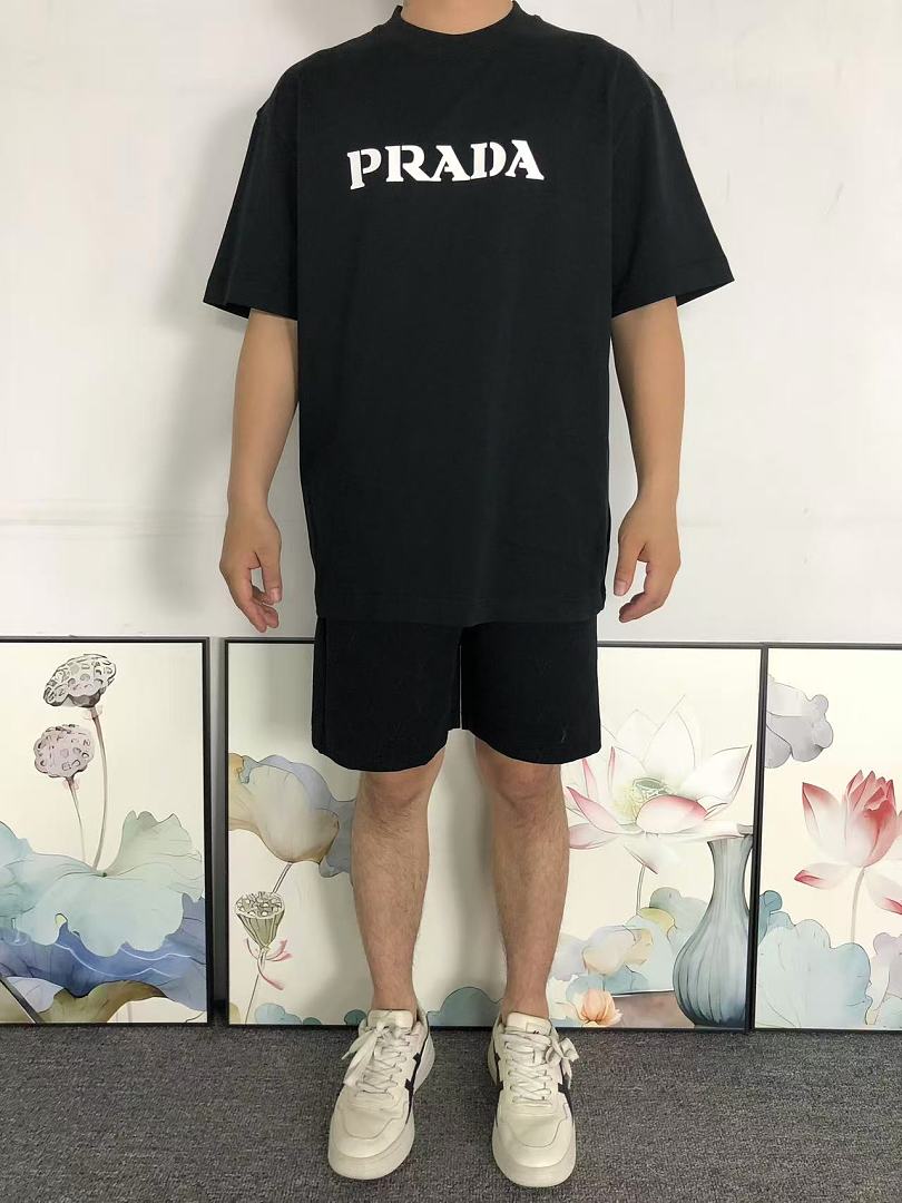 Prada 115 P⭐A⭐A T-SHIRT 5241622147 (Im 170Cm 60Kg I Wear Size M In The Phot) - Image 3