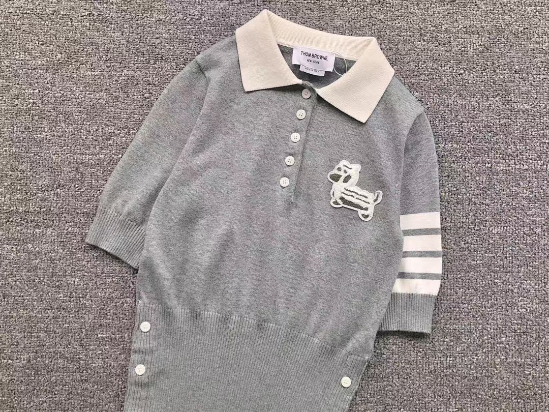 Thom Browne 168 THOM BROWNE POLO FEMAIE - Image 9