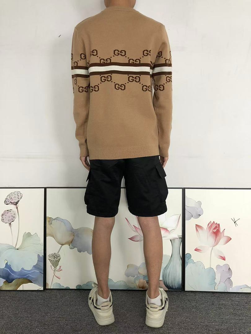 Gucci 208 G⭐C⭐I SWEATER 3208161621 (Im 170Cm 60Kg I Wear Size L In The Phot) - Image 4