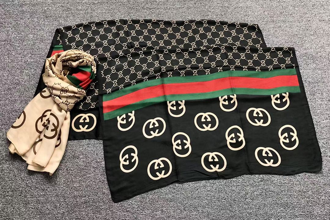 Gucci 85 G⭐C⭐I SCARF 31062822102 (Long 180CM* Wide 90CM*) - Image 2