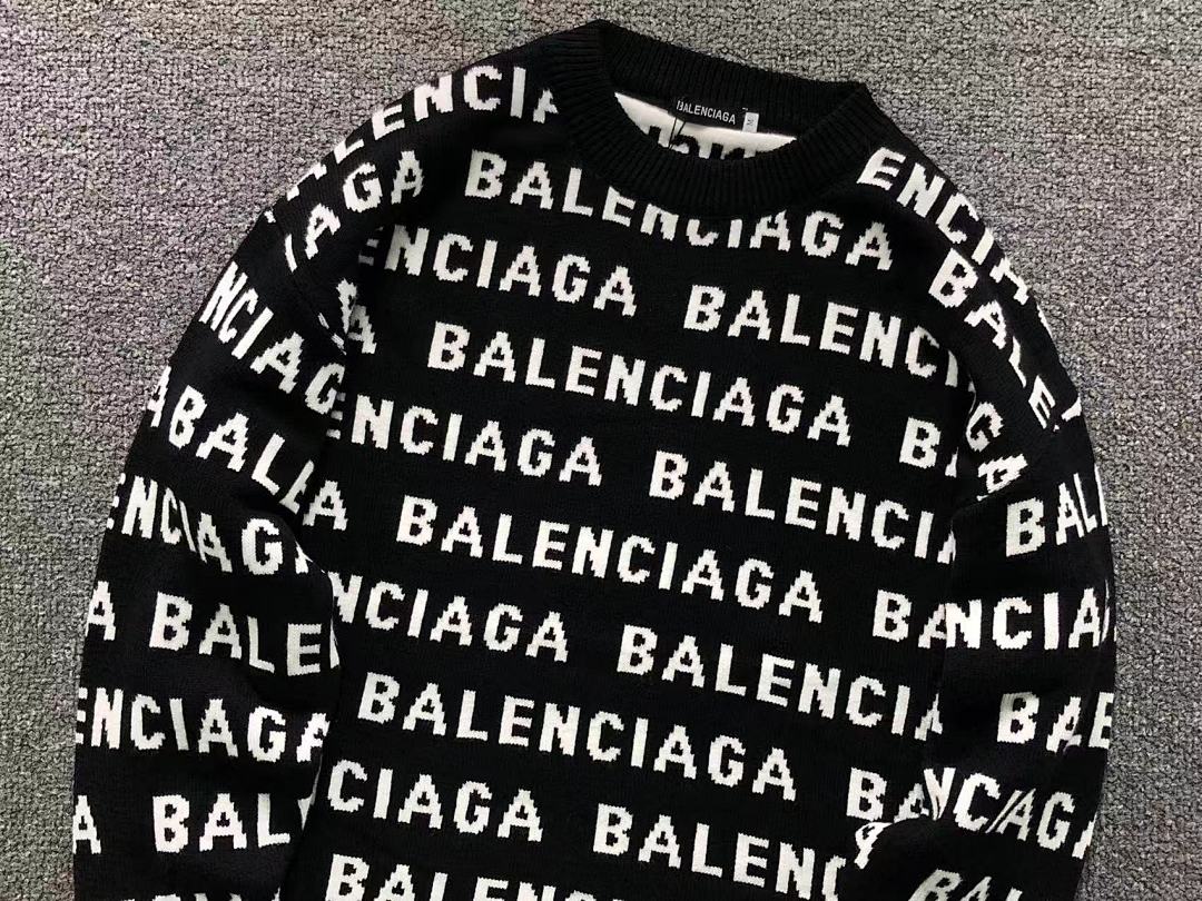 Balenciaga 138 B⭐L⭐⭐⭐IA⭐A SWEATER 41101325146 (Im 170Cm 60Kg I Wear Size M In The Phot) - Image 9
