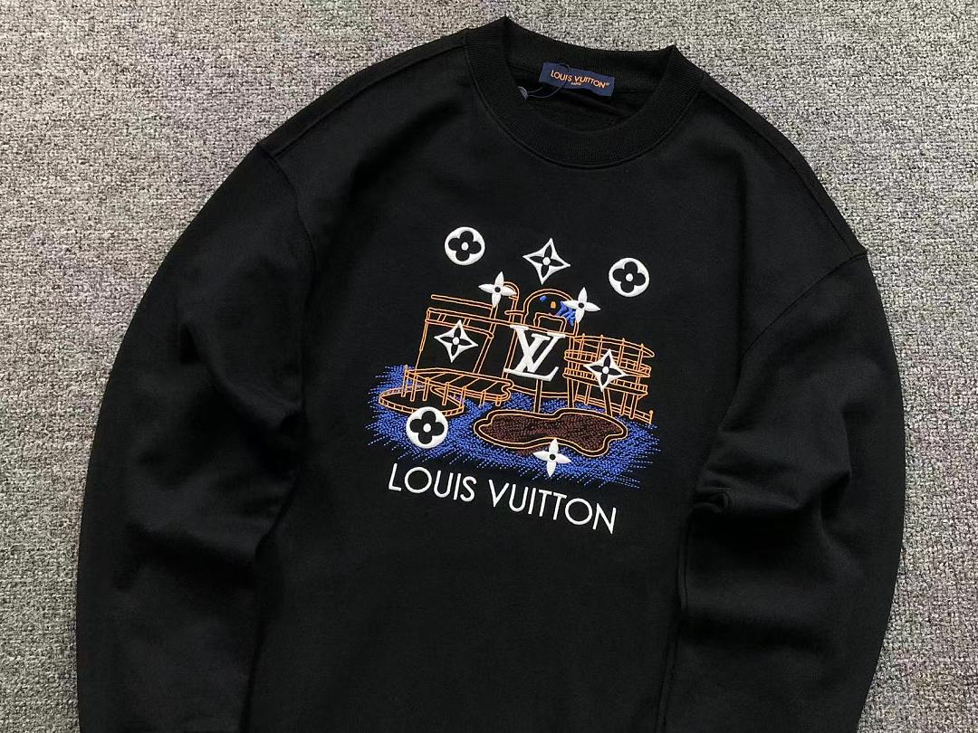Louis Vuitton 178 L⭐ HOODIE 3208011321 (Im 170Cm 60Kg I Wear Size M In The Phot) - Image 11