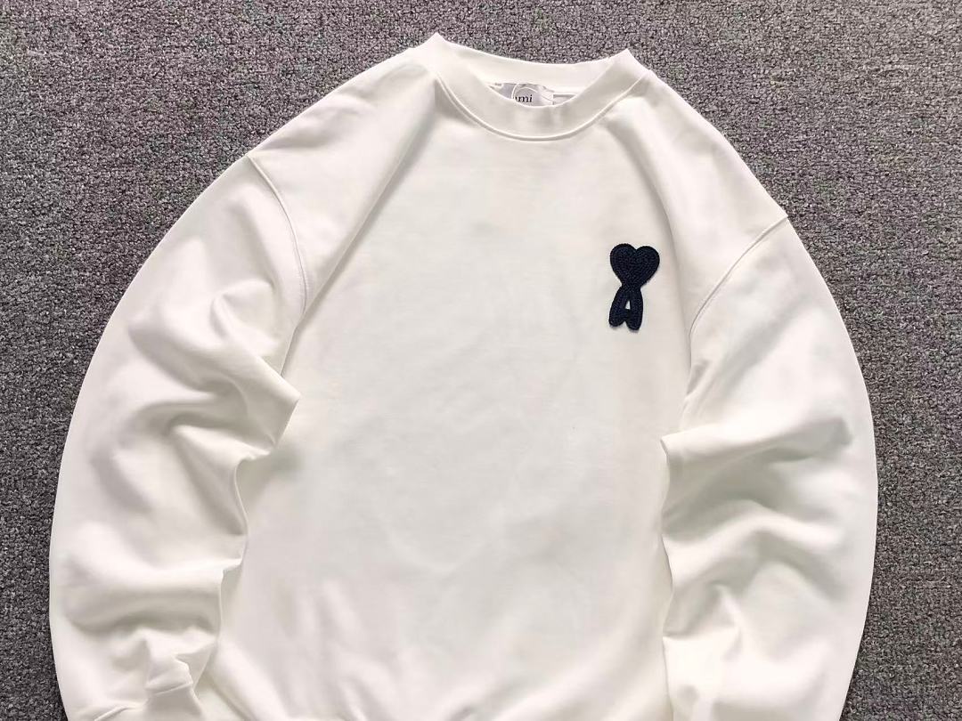 AMI 135 AMI HOODIE 3208164117 (Im 170Cm 60Kg I Wear Size M In The Phot) - Image 13