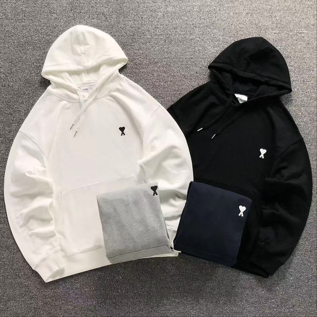 AMI 158 AMI HOODIE 3208163817 (Im 170Cm 60Kg I Wear Size S In The Phot)