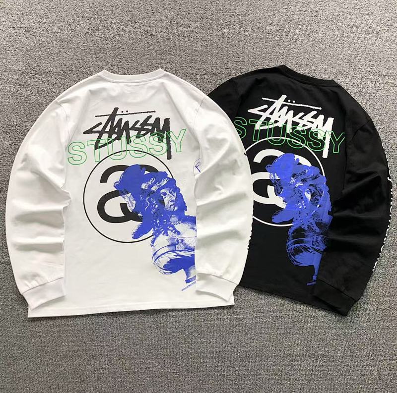 Stussy 135 STUSSY LONG SLEEVED 4107010977 (Im 170Cm 60Kg I Wear Size S In The Phot)