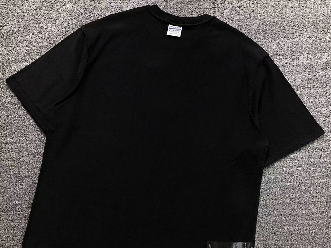Balenciaga 125 B⭐L⭐⭐⭐IA⭐A T-SHIRT 42041308163 (Im 170Cm 60Kg I Wear Size XS In The Phot) - Image 14