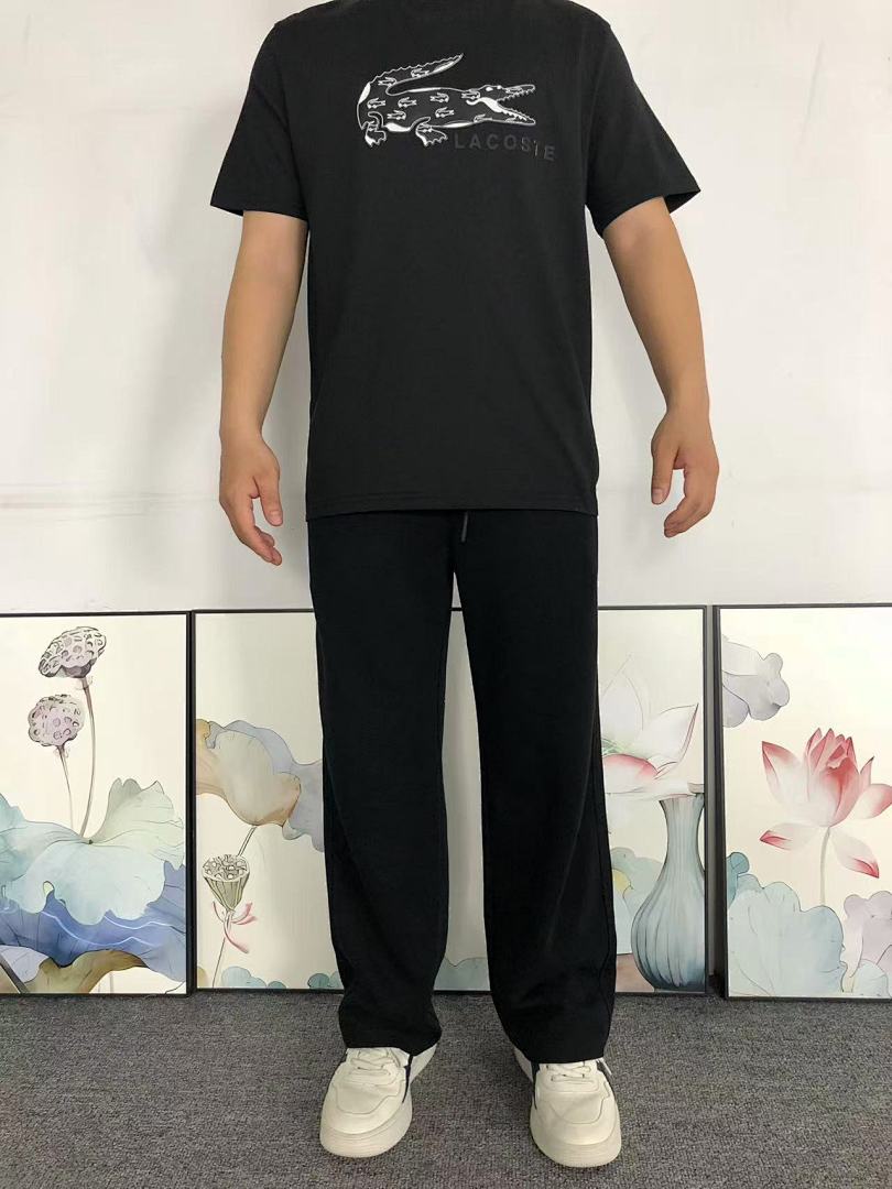 Unbranded 115 LACOSTE T-SHIRT 2112240701 (Im 170Cm 60Kg I Wear Size M In The Phot) - Image 3