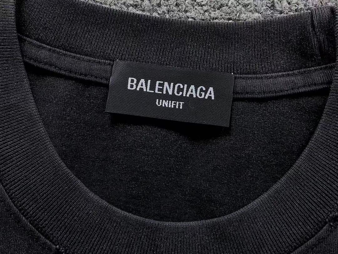 Balenciaga 128 B⭐L⭐⭐⭐IA⭐A T-SHIRT 3205060521 (Im 170Cm 60Kg I Wear Size L In The Phot) - Image 24