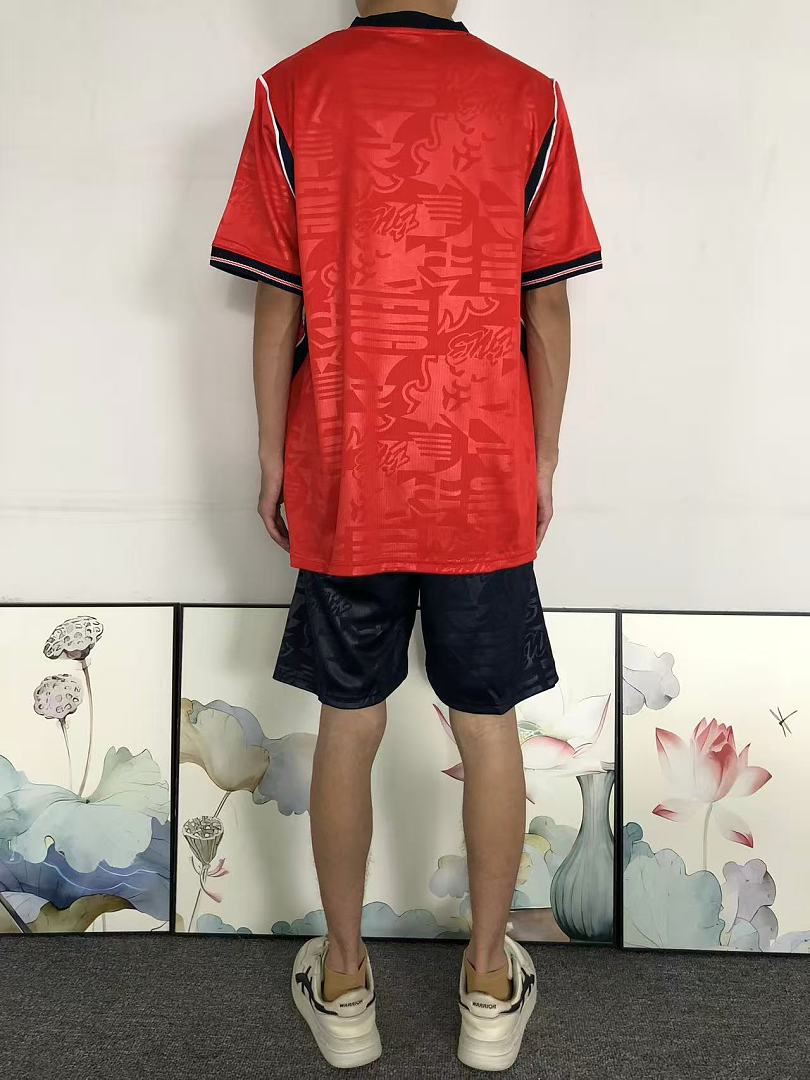 Unbranded 82 FOOTBALL T-SHIRT SHORTS 1262202002 (Im 170Cm 60Kg I Wear Size L In The Phot) - Image 5
