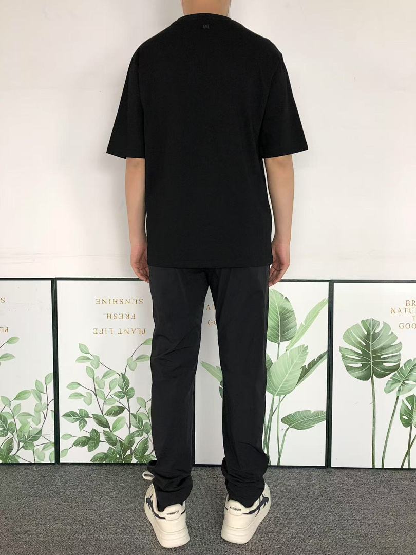 AMI 85 AMI T-SHIRT 504081488 (Im 170Cm 60Kg I Wear Size S In The Phot) - Image 4