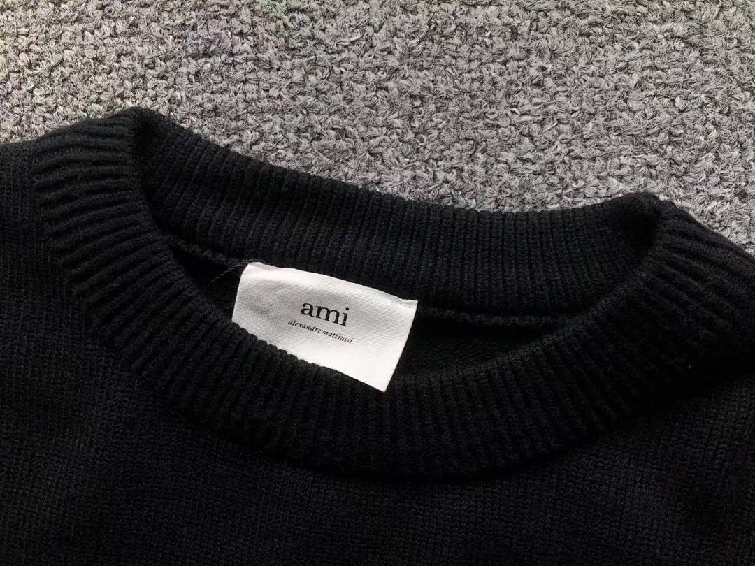AMI 188 AMI SWEATER 21103062001 (Im 170Cm 60Kg I Wear Size L In The Phot) - Image 30