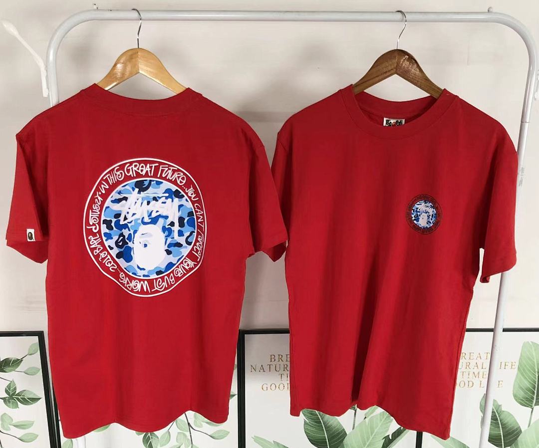 Bape 78 BAPE STUSSY T-SHIRT 1102090142 (Im 170Cm 57Kg I Wear Size S In The Phot) - Image 27
