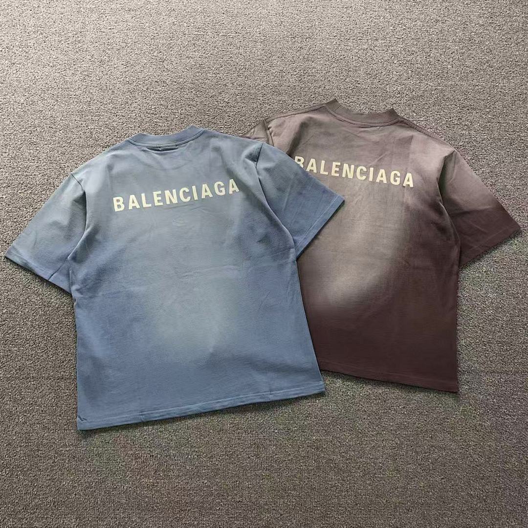 Balenciaga 128 B⭐L⭐⭐⭐IA⭐A T-SHIRT 42032402163 (Im 170Cm 60Kg I Wear Size XS In The Phot), photo 1